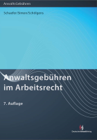 Anwaltsgebühren im Arbeitsrecht