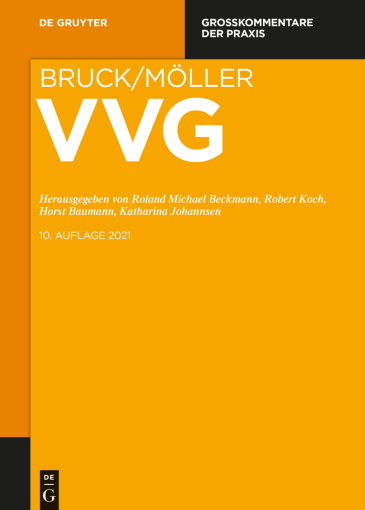  Bruck/Möller VVG