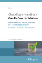 Checklisten Handbuch GmbH-Geschäftsführer 