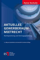 Aktuelles Gewerberaummietrecht