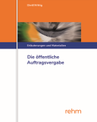 Die öffentliche Auftragsvergabe