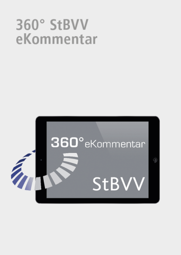  360° StBVV eKommentar